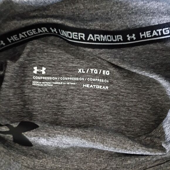Under Armour men's compression mock neck sleeveless athletic top XL NEW - Picture 8 of 8